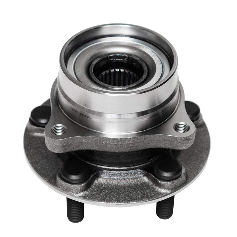 AUQDD Front Wheel Hub and Bearing Assembly Compatible With 2004 05 06 07 08 2009 Toyota Prius AUQDD 513265 x2 (Pair) [5 Lug Hub] - Image 3